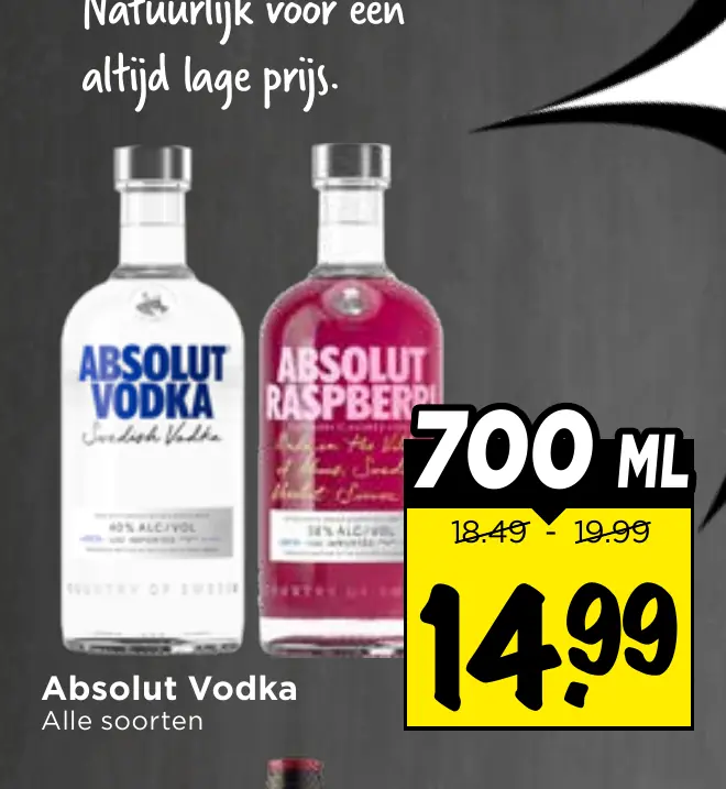 Absolut vodka