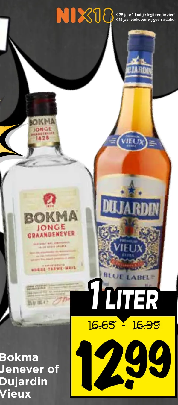 bokma jenever of dujardin vieux