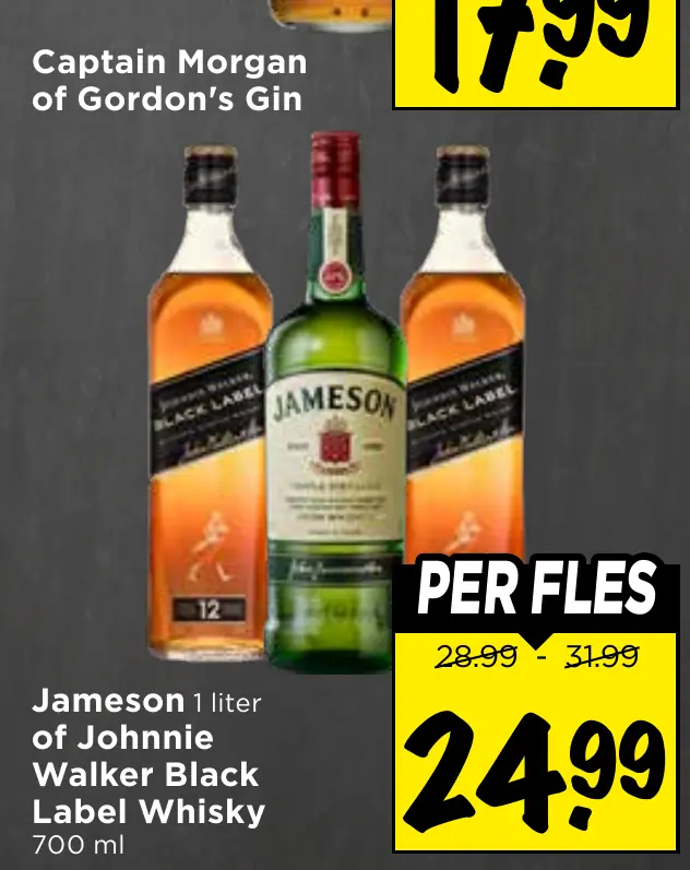 jameson or johnnie walker black label whisky