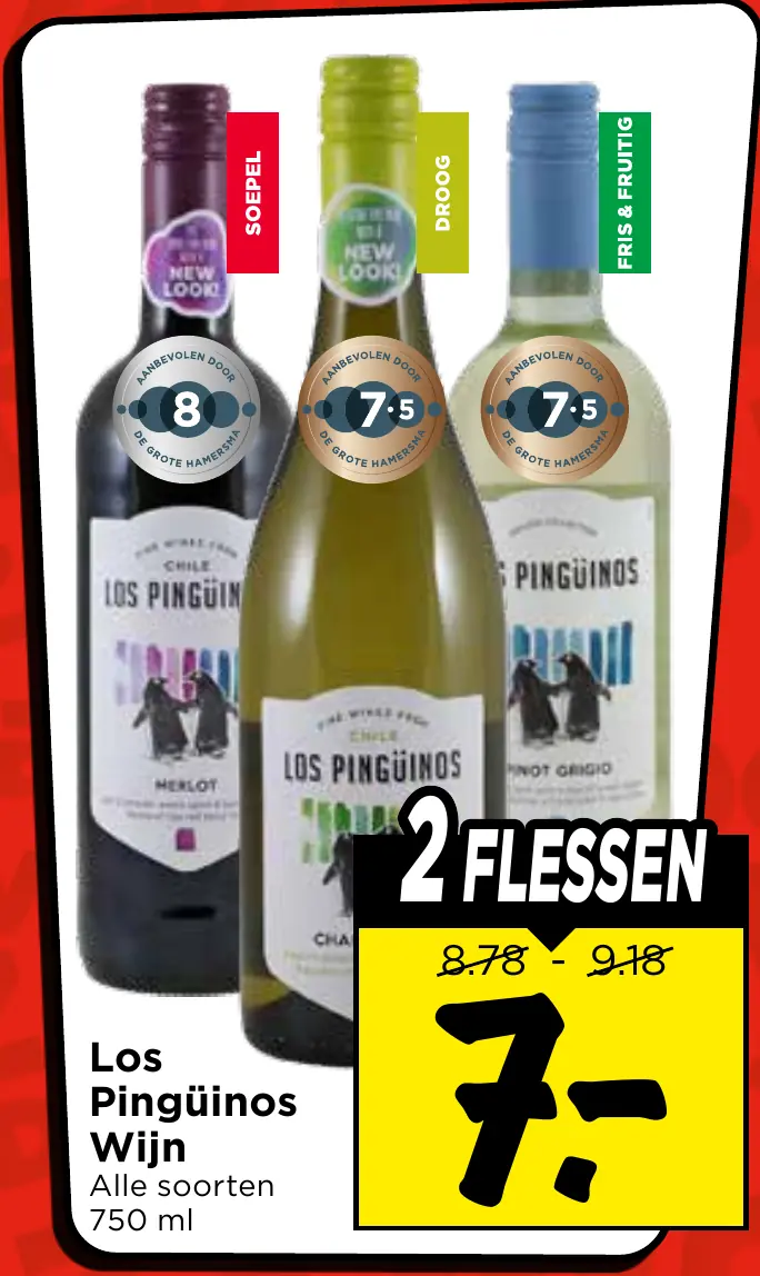 los pingüinos wijn