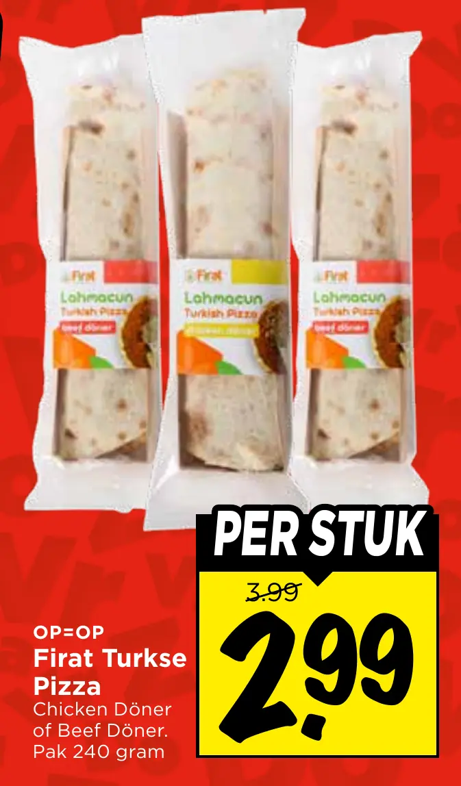 Firat turkse pizza