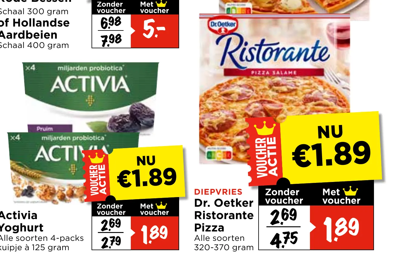Dr. Oetker ristorante pizza — voucheractie