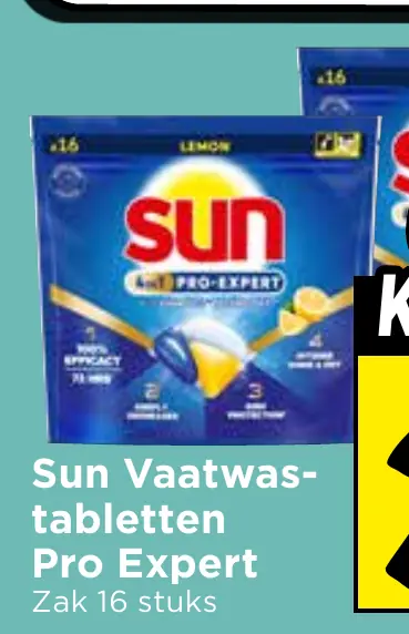 Sun vaatwastabletten pro expert