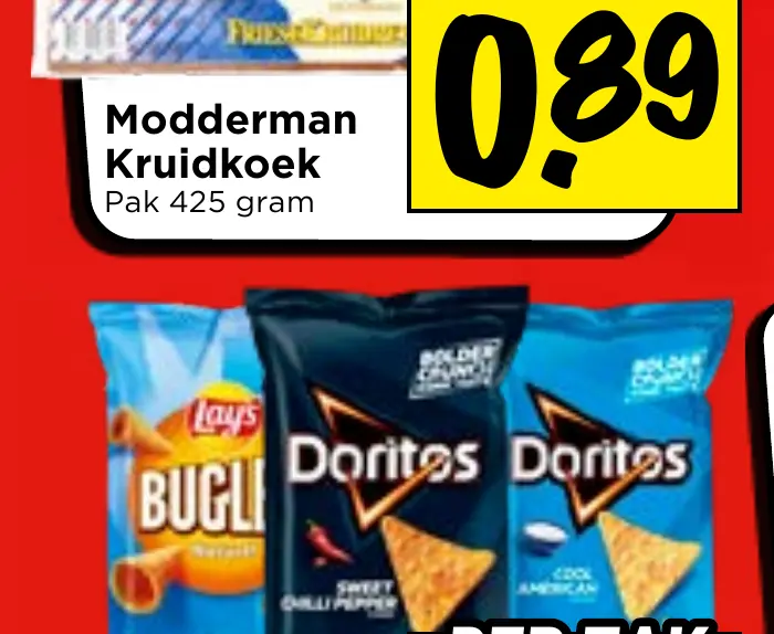 Doritos alle soorten zakken of bugles
