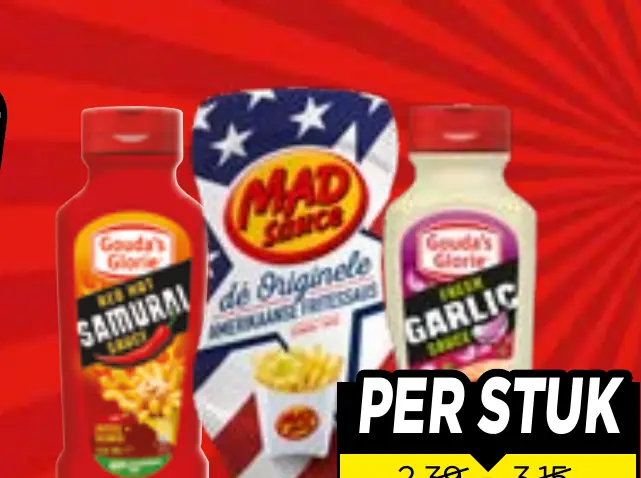 gouda's glorie saus of mad sauce