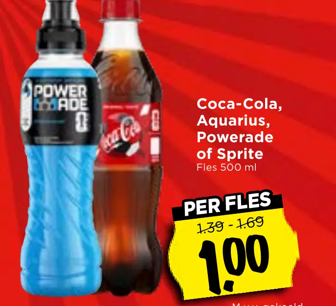 Coca-Cola coca-cola, aquarius, powerade of sprite