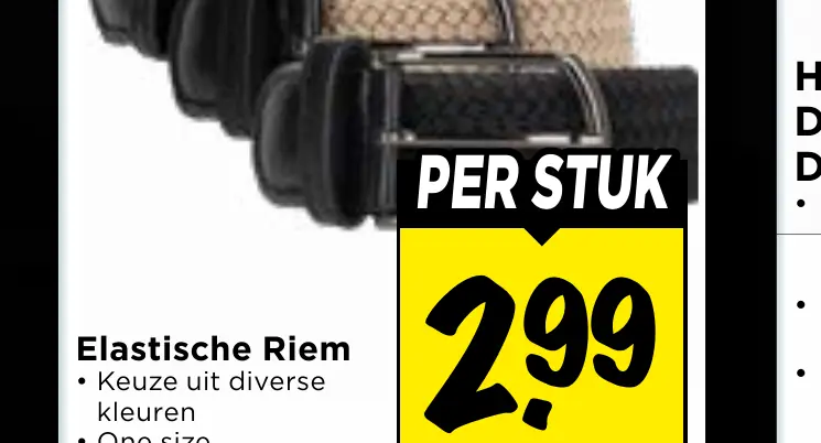 elastische riem