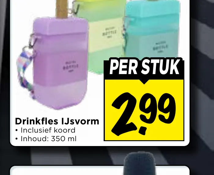drinkfles ijsvorm