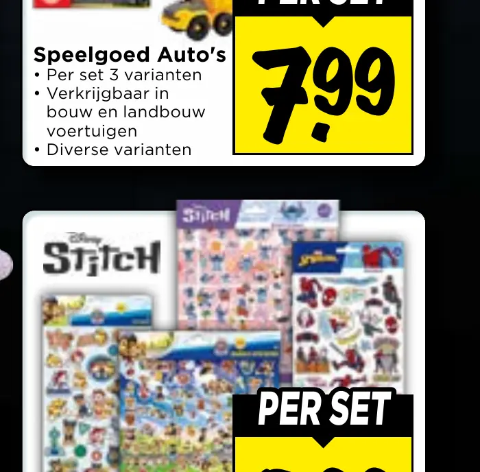 speelgoed auto's