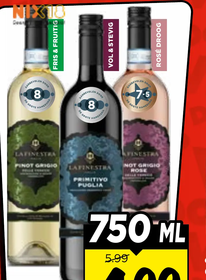 la finestra wijn