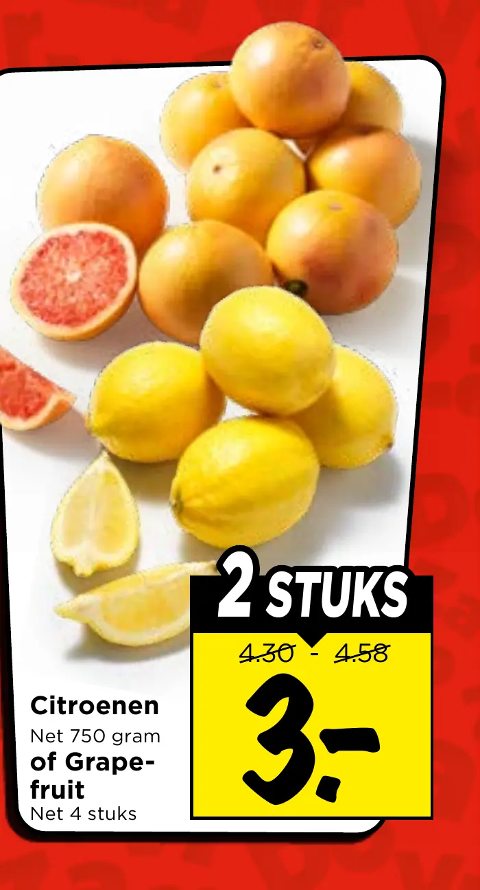 citroenen of grapefruit