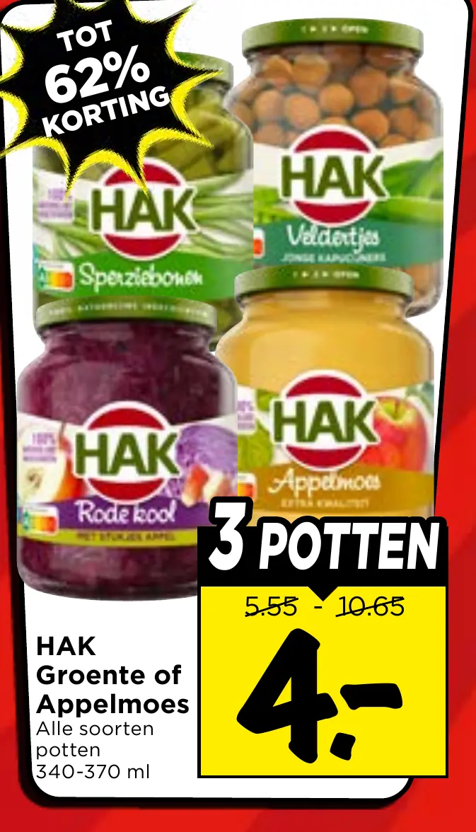 groente of appelmoes