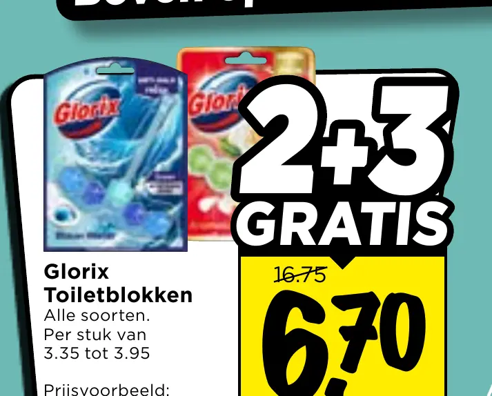 glorix toiletblokken