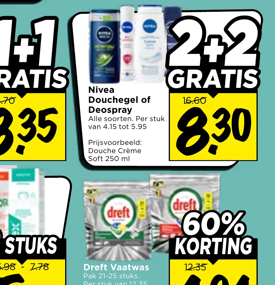 dreft vaatwas — 60% korting