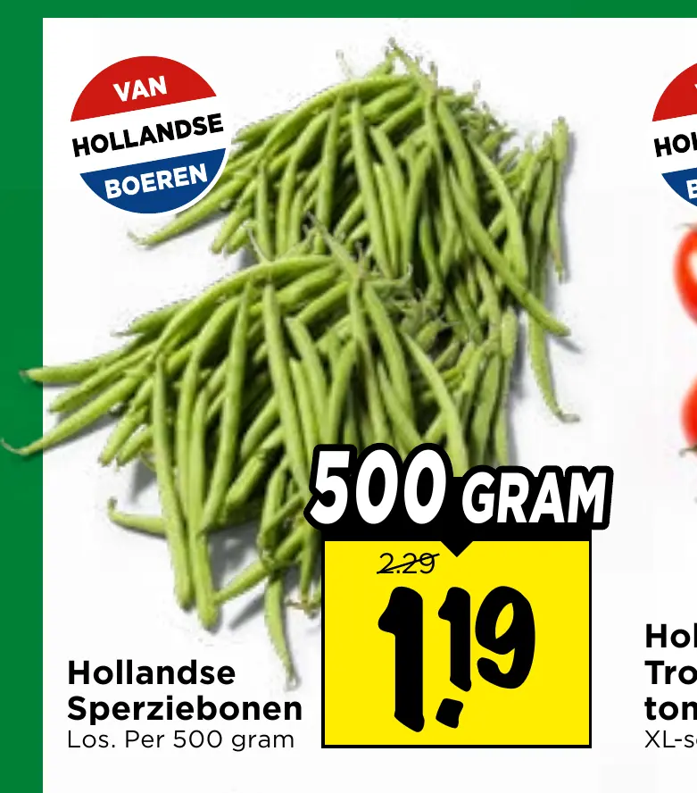 hollandse sperziebonen