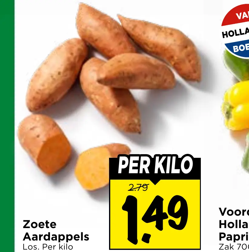 zoete aardappels