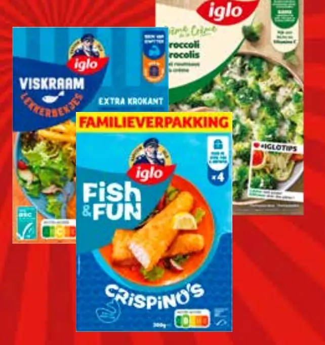 Iglo crispino, lekkerbekje of crème de la crème groente