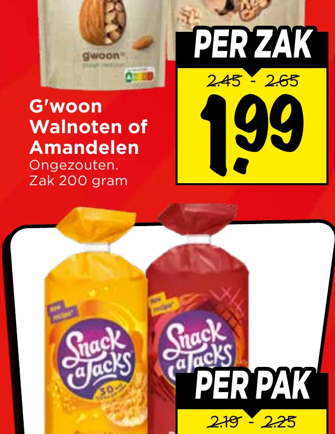 g'woon walnoten of amandelen