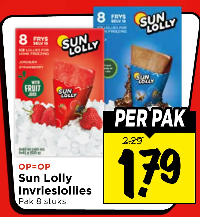 Sun Lolly invrieslollies