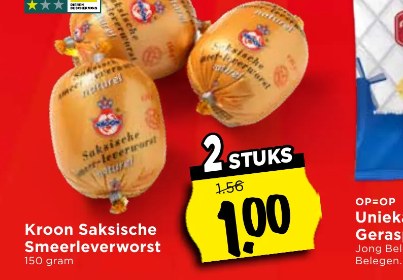 Kroon saksische smeerleverworst