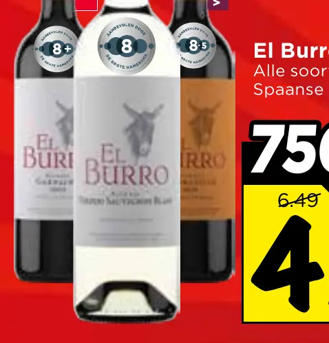 el burro wijn