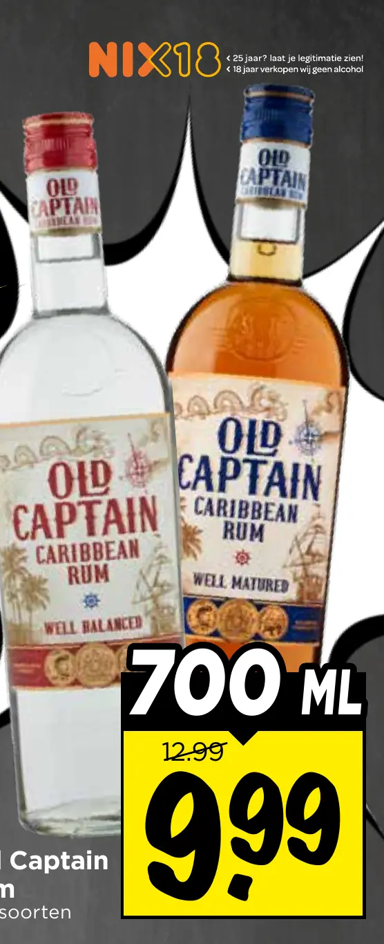 Old Captain rum