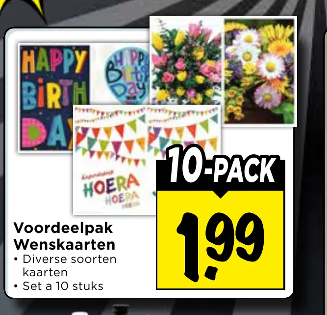 voordeelpak wenskaarten