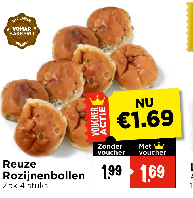 reuze rozijnenbollen