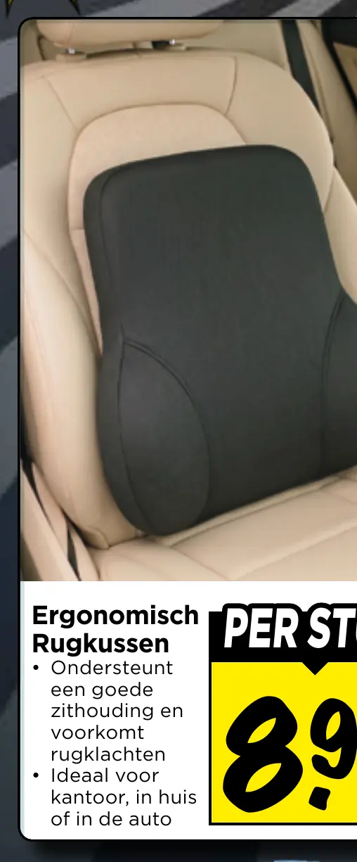 ergonomisch rugkussen