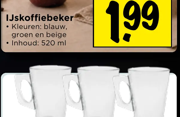 ijskoffiebeker