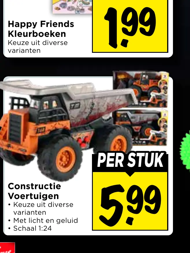 constructie voertuigen