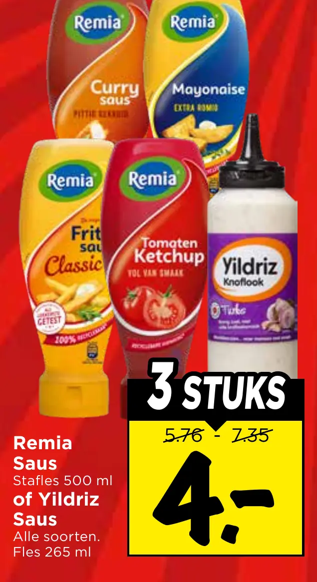 remia saus of yildriz saus