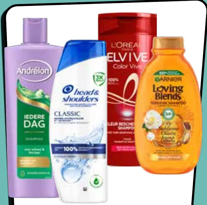 andrélon, head & shoulders, loving blends of elvive haarverzorging