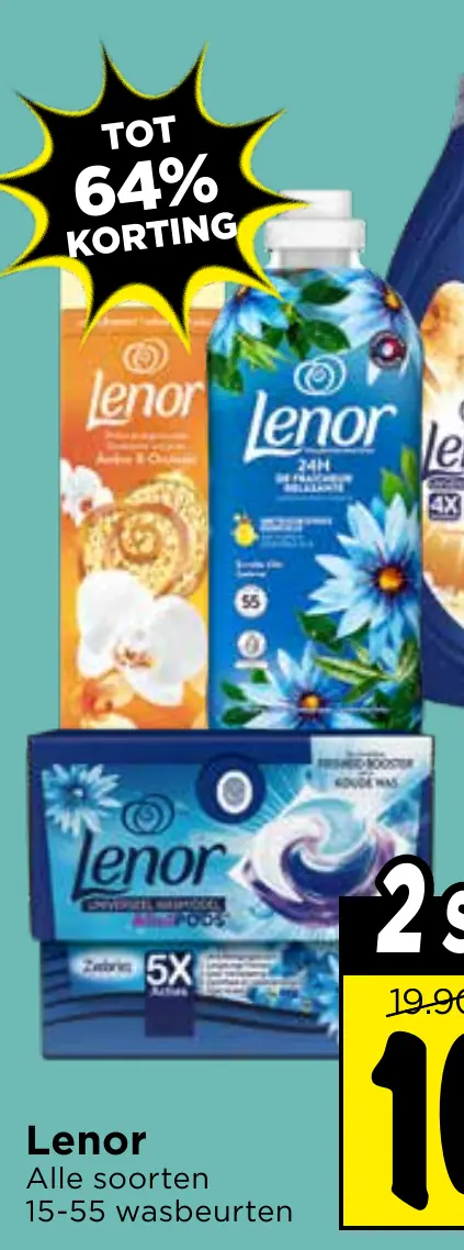 lenor — 64% korting