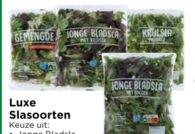 luxe slasoorten