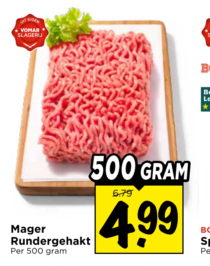 mager rundergehakt