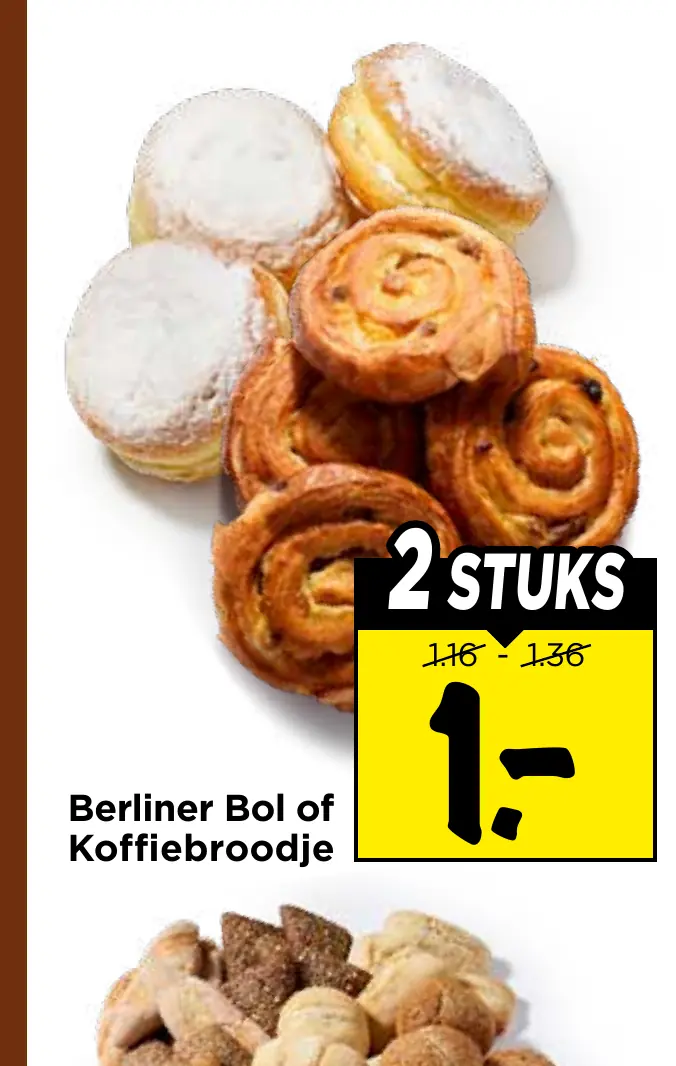 berliner bol of koffiebroodje