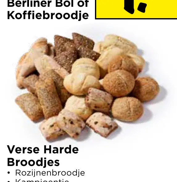 verse harde broodjes
