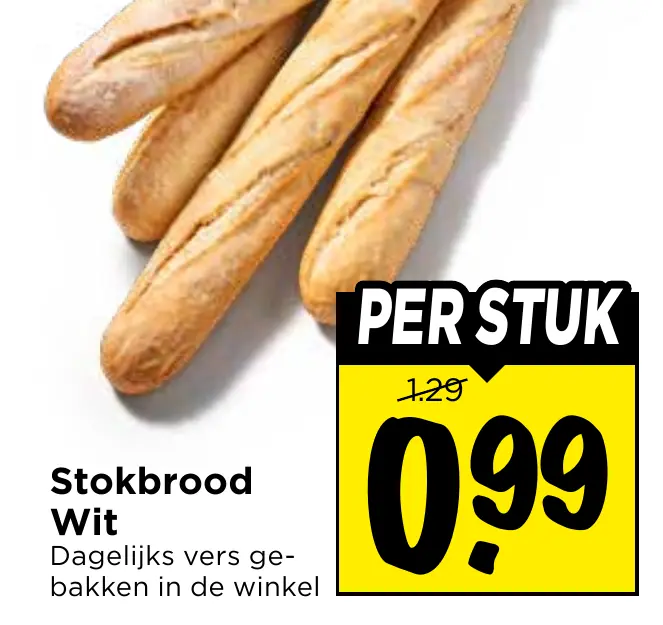 stokbrood wit