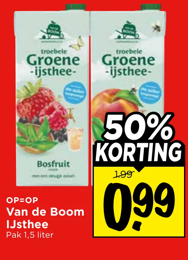 Van de Boom ijsthee