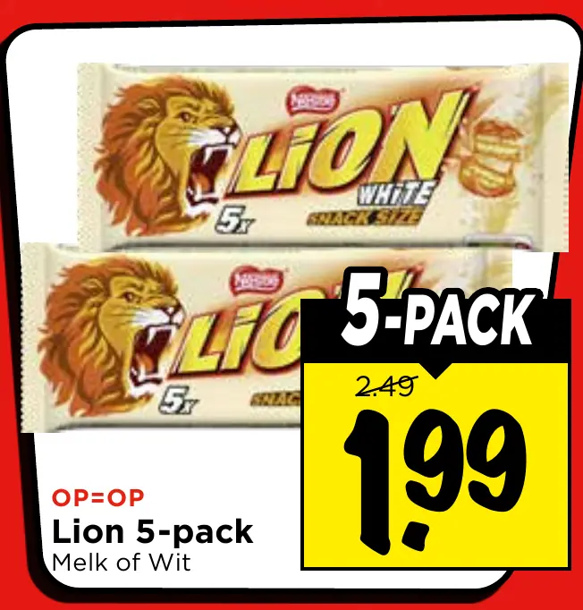 Lion 5-pack