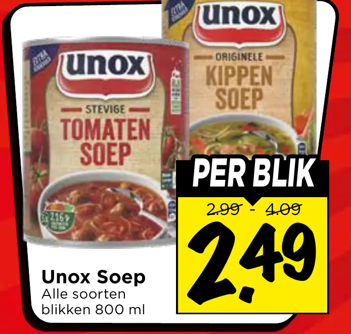 Unox soep