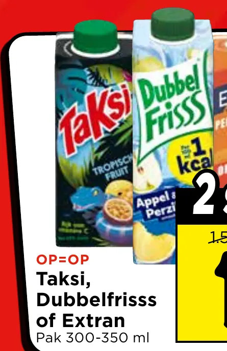 taksi, dubbelfrisss of extran