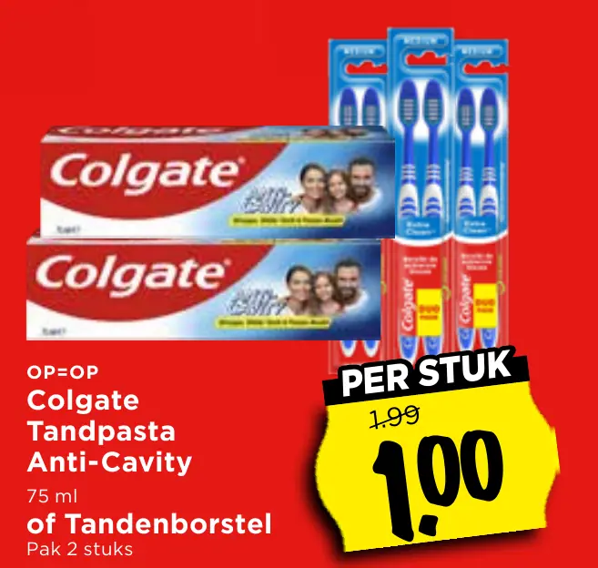 Colgate tandpasta anti-cavity