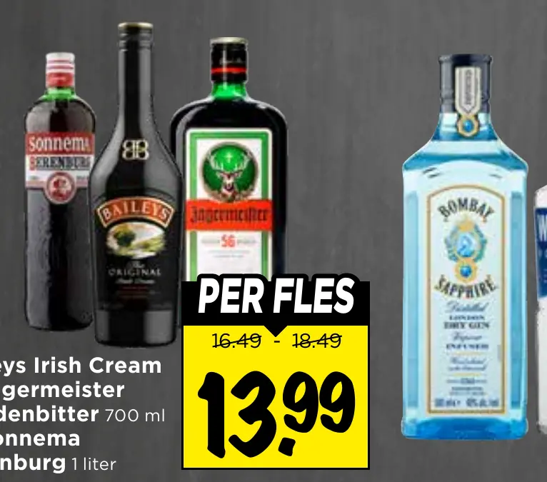 baileys irish cream of jägermeister kruidenbitter of sonnema berenburg