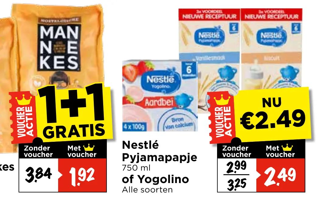 Nestlé pyjamapapje