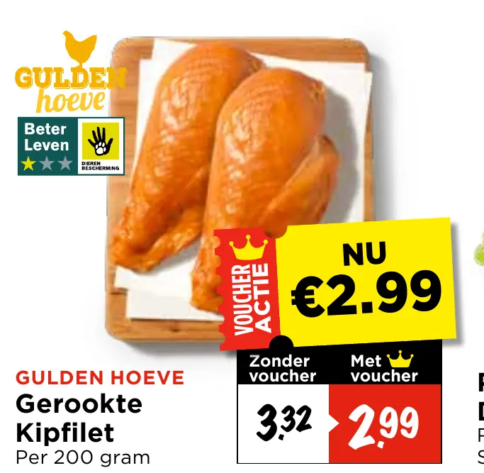 gerookte kipfilet