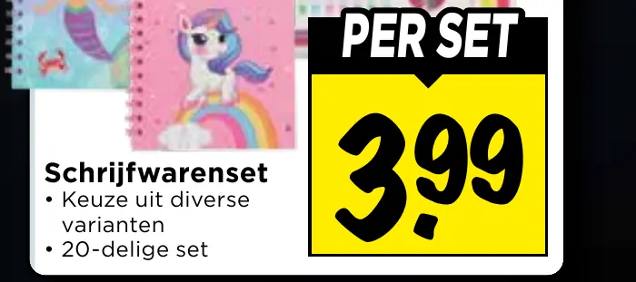 schrijfwarenset