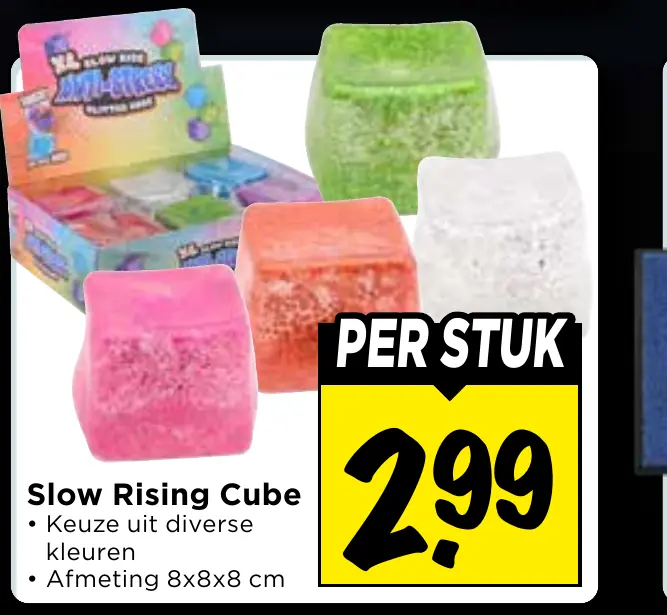 slow rising cube