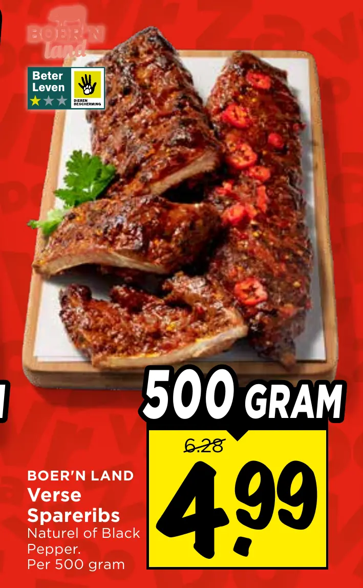 BOER'N LAND verse spareribs